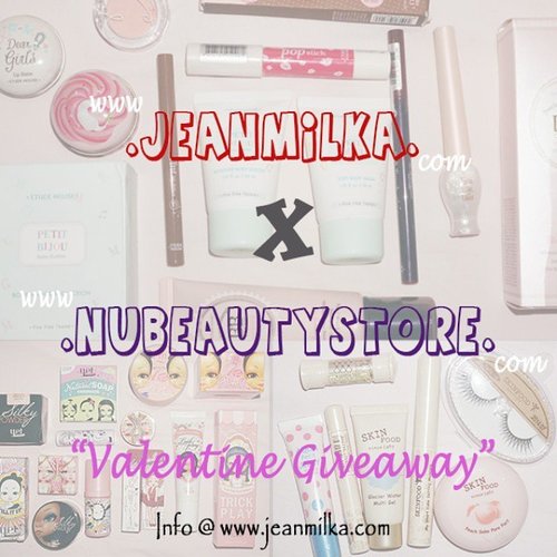 Finally I am able to launched another giveaway for you. This time collaborating with Nubeautystore I will giving away 3 makeup set for you. Don't forget to follow me and regram this picture with # jeanxnubeauty 
For more details you can check ---> Bit.ly/jeanxnubeauty *link is on bio*

#clozetteid #makeup #makeupaddict #makeuplover #beautyblogger #blogger #indonesianbeautyblogger #endorseindo #endorsement #fashionblogger #giveaway #giveawayindo #gaindo #bagibagi #quiz #quizindo #etudeindonesia #etudehouse #skinfood #koreanmakeup #korean