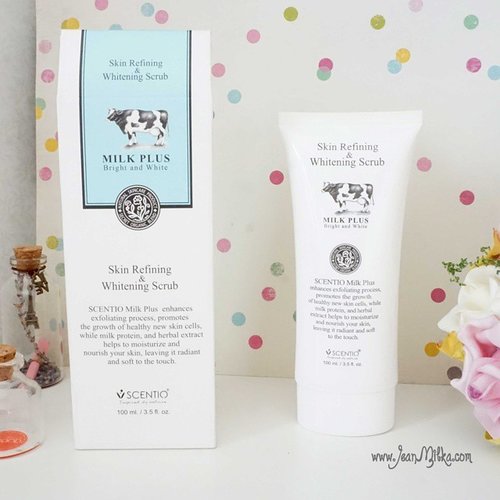 The one and only body and face scrub all in one that I've ever found... Scentio Milk Plus From @copiabeauty.. check out my review at --> bit.ly/milkplus

#beautyblogger #beautyaddict #indonesianblogger #indonesianbeautyblogger #makeup #boduscrub #scrub #facescrub #beautybuffet #copiaid #productreview #clozetteid #milkplus #whitteningproduct