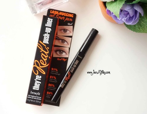My Current Favorite Eyeliner... It's Black, matte, lash hugging, Easy to apply, waterproof, smudge proof...
Love it so much... You can check the detail at www.jeanmilka.com