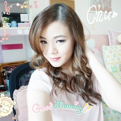 Good Morning ^^ #clozetteid #makeup #indonesianbeautyblogger #beauty #beautyblogger #motd #fotd #selfie #ulzzang #girl #girls #asian #kawaii #uljjang #koreanmakeup #puppyeyes #getready #endorseindo #endorsement #photoshoot #pretty #goodmorning