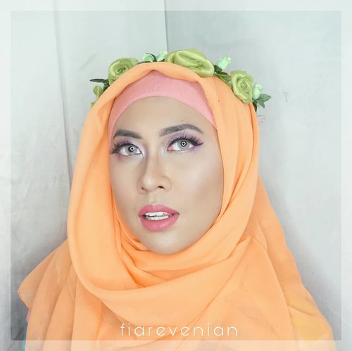 When you're not ready but you got shot by your hubby.....#fiarevenian #selfie #celfié #makeup #makeupaddict #love #indonesia  #beautybloggerindonesia #makeup #hijab #hijabi #fashion #dinatokio #ClozetteID