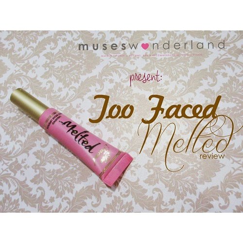 This review is up on the blog ♥ 
One of my faves lip product and yes it is sold out in here and yes i did a good search for any online shop that sell this ready stock and i found it! HAHAHHAHA that feeling when you get what you want!

#review #toofaced #melted #meltedpeony #ClozetteID #clozettedaily #femaledaily #femaledailynetwork #fdbeauty #fdnbeauty #beauty #lipstick #blog #bblogger #blogger #indonesiablogger #beautybloggerindonesia