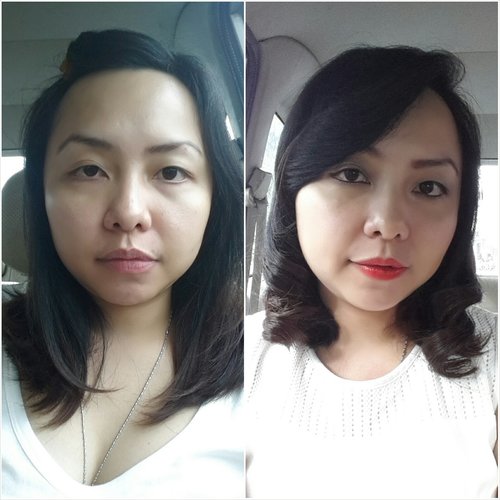 Before & After
Make up for my cousin wedding
