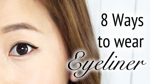 It's like 8 ways of magic to wear Eyeliner