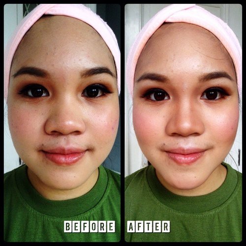 Hello, I have a tutorial on how to achieve this "plastic surgery"  effect in 30mnts, plus the review of the great product which is so affordable that I used to highlight and contour in the tutorial. Just go to http://rumahcantikputri.blogspot.com/2015/03/highlight-and-contourshading-tutorial.html and I purchased the product from @makeupuccino :3 #giveawaymakeupuccino #beautyblogger #makeupartist #mua #muajakarta #indonesiabeautyblogger #beautybloggerid #tutorial #highlight #contour #clozetteID