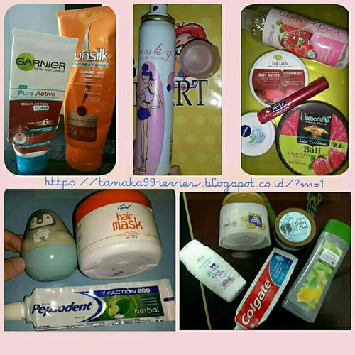 July Product Empties 2016 #1 Mampir ya gaes #ClozetteID
Link : https://tanaka99review.blogspot.co.id/2016/07/review-july-product-empties.html?m=1  