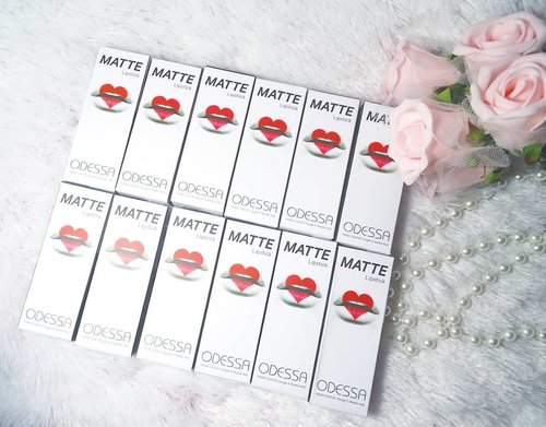 Why have 1 lipstick when you can have 12 😁😁😁 New review of Odessa Cosmetics' Matte Lipstick is up on my blog 😻, it's another fun collab between @sbybeautyblogger and @eternallybeauty 
Check it out here : 
http://bit.ly/odessamattelipstick

#sbbxodessacosmetics #eternallybeauty #odessacosmetics #mattelove #sbybeautyblogger  #clozetteid #blogger #bblogger #bbloggerid #beautyblogger #beautynesiamember #bloggerceria #sbybeautyblogger  #influencer #beautyinfluencer #indonesianblogger #indonesianbeautyblogger #surabayablogger #surabayabeautyblogger #lipstickaddict #ilovelipstick #beautyaddict #lipstickjunkie  #endorsementid #review #sbbreviews #supportlocalbrand #indonesiancosmetics #endorsersby #mattelipstick