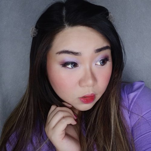 Purple Heart... Eye makeup using LA Girl Beauty Brick Eyeshadow Collection in Ultra (check previous post for review) from @kutekmurahofficial 😘. #purple #purpleeyeshadow
#makeuplook #makeup #purplelook #makeupjunkie
#clozetteid #girl #asian
#sbybeautyblogger #motd #indonesianfemalebloggers
#femaleblogger
#bloggerindonesia #bloggerceria #beautynesiamember #influencer #beautyinfluencer #surabayablogger #SurabayaBeautyBlogger #bbloggerid #beautybloggerid #beautybloggerindonesia #surabayainfluencer #bloggerperempuan #indobeautysquad  #indonesianblogger #indonesianbeautyblogger #influencersurabaya