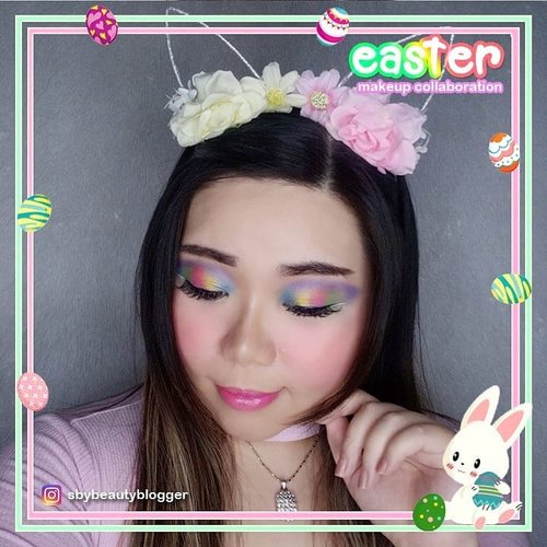 Happy Easter for all my friends and followers who are celebrating!

@sbybeautyblogger and friends are turning ourselves into Easter Eggs and Bunnies to entertain you with our pastel makeups, hope y'all enjoy our looks!

#sbybeautyblogger #sbbcollab #sbbmakeupcollab #sbbeastermakeupcollab #makeup #makeupcollab #pastelcoloredmakeup #pastelcolors #eastermakeup #eastermakeupcollab
#quarantine #dirumahaja #clozetteid #sbybeautyblogger #makeup #ilovemakeup #clozetteid #SURABAYABEAUTYBLOGGER #bloggerceria #beautynesiamember #bloggerperempuan #indonesianfemalebloggers #girl #asian #beautysocietyid  #indonesianfemalebloggers #influencers #beautyinfluencer #surabayainfluencer