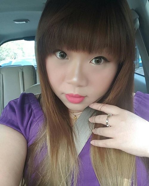 #fotd #motd #lotd #lightmakeup with #zoyacosmetics #cccream and #lippaint 😀. #girl #asian #selfie #blogger #bblogger #beautyblogger #indonesianblogger #indonesianbeautyblogger #surabayablogger #surabayabeautyblogger #girlgirl #clozetteid #clozettedaily #beautyaddict #beautyjunkie