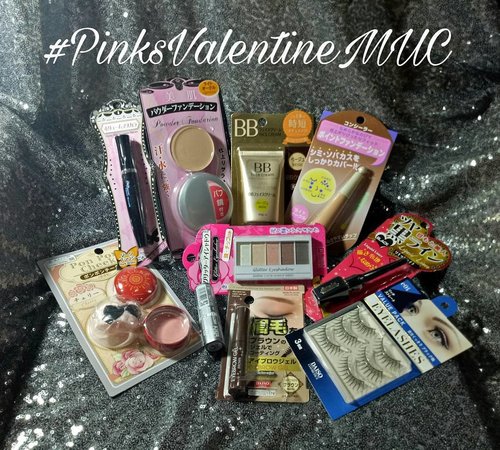 Like i promised in my last giveaway,  i have another one prepared!  This time to make it more interesting,  i am having a Make Up Challenge instead to celebrate the upcoming Day of Love : Valentine's Day! 
Don't worry,  the MUC is very simple and even beginner can do this : recreate MY signature look 😉. Make your own impretation of how you think my signature makeup style looks and make it work on you!

The winner will get 10 pieces of Daiso makeup (i actually didn't buy a lot of makeups in my last trip to Japan but i made the effort to get these all for you okay!  At least for one of you 😛) and the winner will be chosen by someone who knows me more than i know myself,  my BFF : @paulinenugraha ! 
Ofc you have to follow my IG to be eligible (no unfollowing or you'd be banned for future giveaways,  i sure have more in mind,  you also have to follow @sbybeautyblogger and use #PinksValentineMUC when you upload your look! 
You'd also get extra point from me if you follow my Youtube channel (i'm just starting to try making videos n not very good at it tho 😝), and i will follow your channel back if you have one : http://bit.ly/mindypauline (or simply search Mindy Pauline in Youtube). It might take a while for me to follow back coz i'm so inactive in Youtube tho! 
This MUC is open from 9th February to 9th March 2017 and for Indonesian residents only (or at least if you have Indonesian shipping address) 
#giveaway #pinkandundecided #valentinesday #valentinesdaygiveaway #muc #makeupchallenge #daiso #daisomakeup #daisomakeupgiveaway #mindypauline #blogger #bblogger #bbloggerid #surabaya #surabayablogger #indonesianblogger #beautyblogger #indonesianbeautyblogger #surabayabeautyblogger #clozetteid #clozettedaily #sbybeautyblogger #allaboutmakeup #makeup #makeupgiveaway #freemakeupforgrabs #makeupaddict