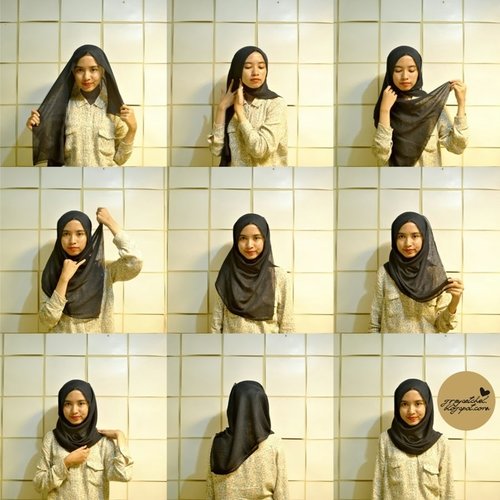 Simple Paris Hijab Tutorial