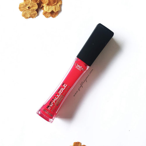 Gold Mirror by GIA: [REVIEW] L'OREAL INFALLIBLE PRO MATTE GLOSS