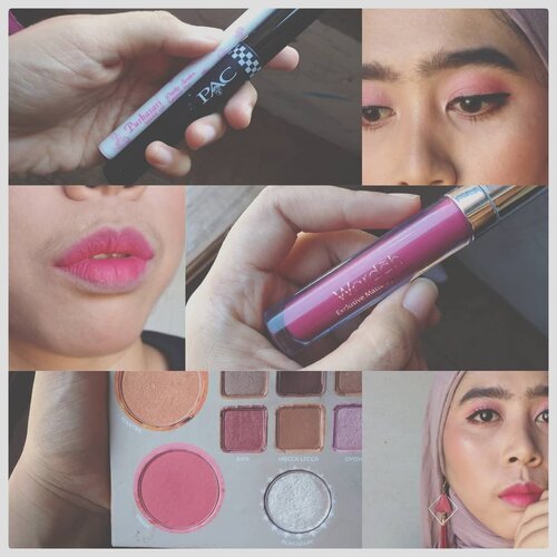 Makeup Collaboration dengan @Beautiesquad dan beberapa sister yang kece! ⠀⠀SWIPE KALAU PENASARAN!⠀⠀Ini adalah makeup collab dengan tema Color Of The Dekade, dan yang aku pilih adalah warna tahun 2011. Jadi pink pink gimana gitu. ⠀⠀Kenapa aku pilih warna itu? Karena sebenarnya aku tidak terlalu suka warna pink, jadi aku pengen tau aja kalau wajahku ditemplokkin warna pink tuh hasilnya gimana. Lagipula, warnanya sebenarnya cakep kok. Aku aja yang memang seleranya bukan warna itu. ⠀⠀Jadi slide pertama itu produk yang aku gunakan dan detail proses aku bikinnya. Slide kedua hasil dari makeup collab. Slide seterusnya, hasil makeup kece sister yang ikutan collab, salah satunya adalah sister @ranisansan . ⠀⠀Sister gak pengen ikutan collab juga? Yoj ikutan yok bulan depan! ⠀⠀⠀#Beautiesquad #BSJanCollab #BSCollab #BSColorofTheDekadeMakeUpCollab #ColorofDecade⠀⠀#pinkmakeup #clozetteID