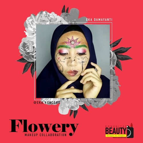 Kolaborasi dengan teman-teman @kbbvbyacb dengan tema Flowery atau bunga-bungaan. Jadi silahkan menikmati bunga-bunga dimana-mana, 😁😁.Swipe ya untuk lihat semua hasil look nya..#COLLABARENGKBBV #KBBVCOLLAB #KBBVMEMBER # KBBVFEATURED #FLOWERYMAKEUPCOLLAB ... #setterspace #beautybloggerindonesia #teambvid #bunnyneedsmakeup #bvloggerid #clozetteid  #indobeautygram #beautygramindonesia #wakeupformakeup #makeuptutorial  #100daysmakeupchallenge  #beautyguruindonesia #beautychannelid #bloggermafia