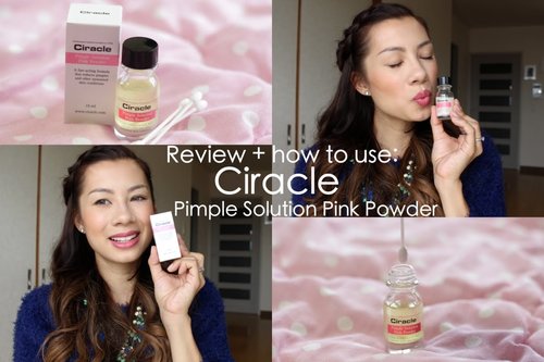 Review + how to use: Ciracle Pimple Solution Pink Powder - YouTube