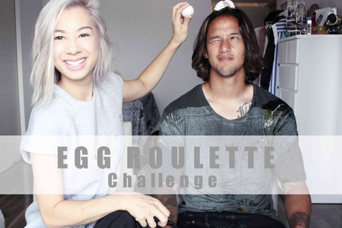 EGG ROULETTE CHALLENGE #teamBachdim + OUTTAKES - YouTube

Something new if you didn't saw it yet! We expand to #youtube and started our first Challenge's. 
Let me know how you like it :)