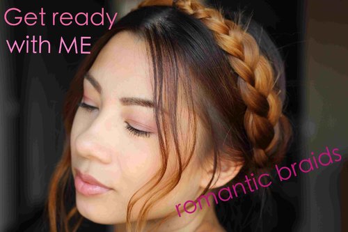 Get ready with me: Romantic braids - YouTube