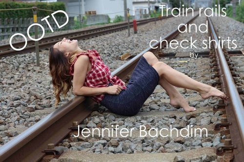 OOTD - Train Rails & Check Blouses 