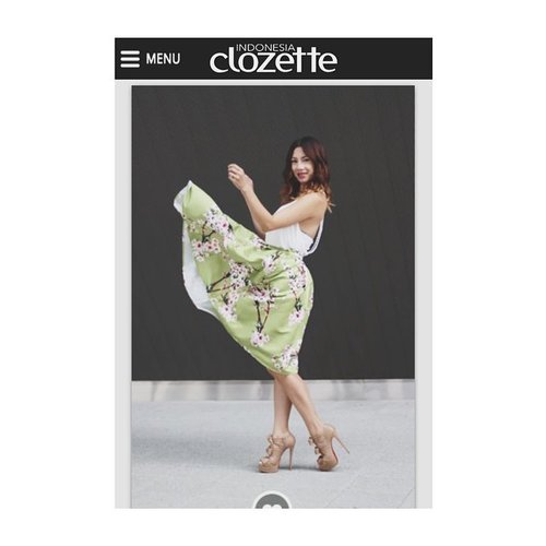 Did you check @clozetteid yet? If not sign up now and become one of the Clozetters! #ClozetteID #ClozettexJenniferBachdim #Clozettegirl