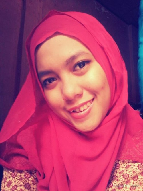 I feeling so beautiful, if I'm use red hijab #PondsdanKamu #PondsdanKamu  #AcerLiquidJade