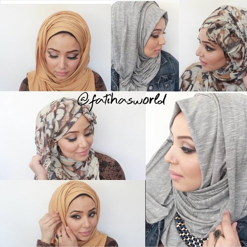  3 Hijab Styles ft. Hijabfashionshop.com |by fatihasWORLD - YouTube