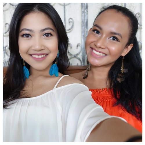 With this pretty inside and out girl💓 .
.
.
.
.
.
.
.
.
#vienarissanty #indobeautyvlogger #indonesiabeuatyblogger #bloggerperempuan #clozetteid