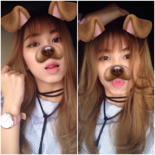 Woof woof~

Puppy #snapchat filter attack! 🐶

Thinking about going to re-create this makeup look for video tutorial 🤔
Ps. Please help click the link on my profile and vote me to win! 😘 
http://microsite.fimela.com/pixy-tokyo-beauty-trip-series-2/m/gallery/vote/327

#dogfilter #motd #asian #koreanlook #clozette #clozetteid