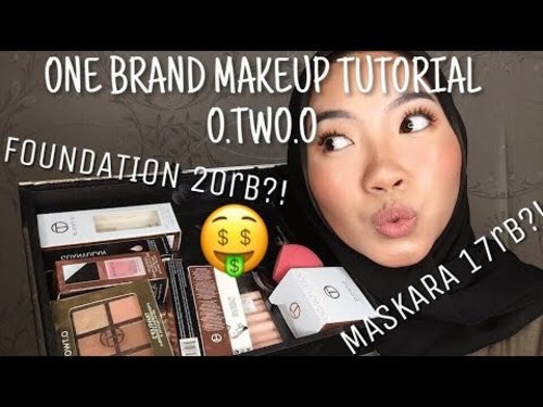 O.TWO.O One Brand Makeup Tutorial + Review | Bahasa Indonesia - YouTube