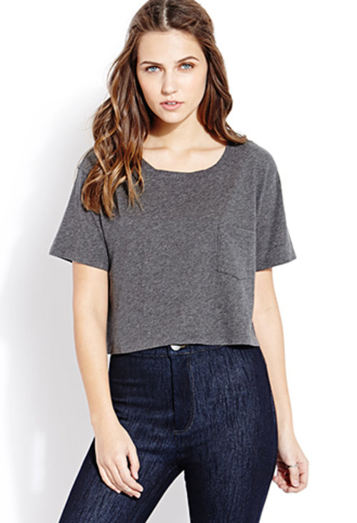 Off Duty Boxy Pocket Tee | FOREVER21 - 2000089461