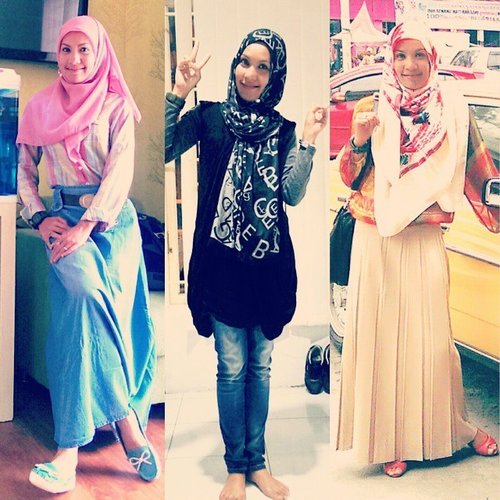 fill the day with color in hijab