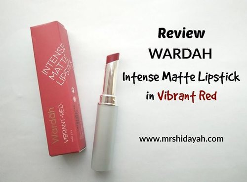 In search of the perfect red pout, here's my review about @wardahbeauty Intense Matte Lipstick in Vibrant Red. Link on bio.
#wardahbeauty #localbrand #redlipstick #redpout #beauty #clozetteID #CIDlipstick