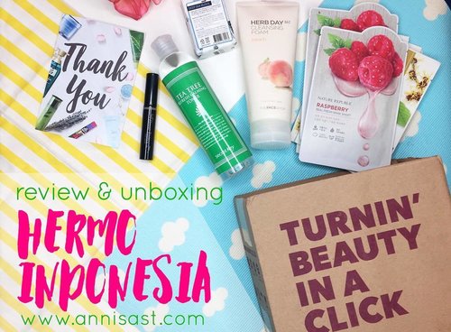 hermo indonesia review & unboxing is up on my blog! bit.ly/hermoreview #hermoid #hermoindonesia #koreanskincare #indonesiabeautyblogger #clozetteid #makeup #skincare #beauty #bloggerceriaid