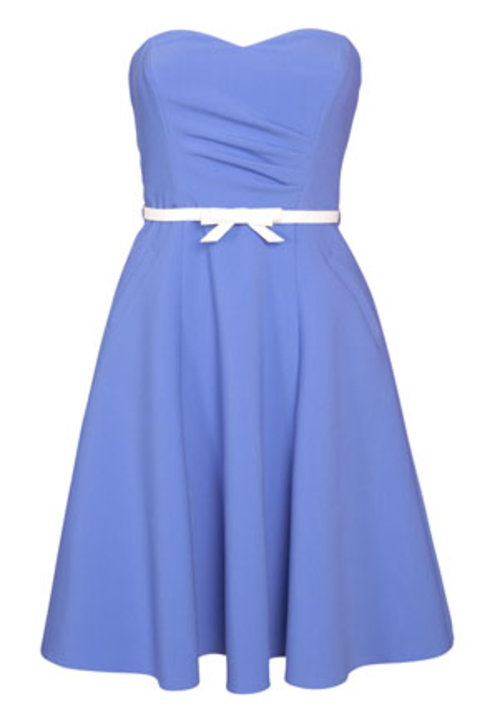 Clothing at Tesco | F&F Limited Edition Bandeau Strapless Prom Dress > dresses > Online Exclusives > Women