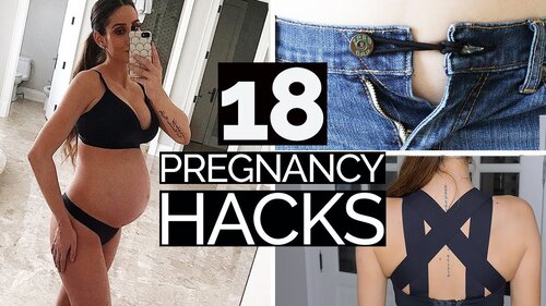 18 Maternity Fashion Hacks Every Pregnant Woman Must Know! - YouTube