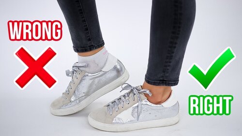 8 Ways Youâre Wearing Shoes WRONG! *how to fix* - YouTube