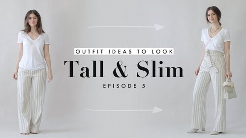 How to Look Taller & Slimmer â Outfit Ideas for Petites Ep. 5 - YouTube