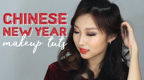 Chinese New Year Makeup Tutorial - YouTube