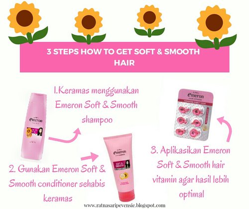 Punya masalah rambut yang kering dan kusam? Pake Emeron Complete Hair Care-Soft & Smooth aja!💕

Yuk baca selengkapnya di blog aku! www.ratnasaripevensie.blogspot.com