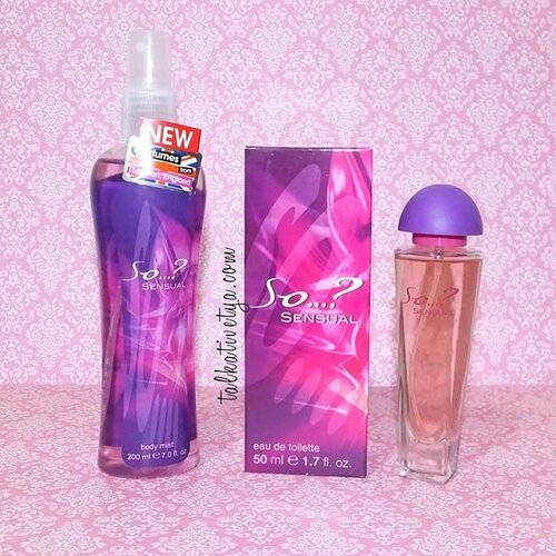 So...? Sensual dari @so.fragrance.id sukses menjalankan misi-nya untuk membuat aku merasa memakai parfum satu juta dolar (padahal angka nol-nya ngegelinding banyak banget) dan juga sukses membuat aku lebih percaya diri. At last, aku bisa bilang kalau ini adalah signature scent aku! Hore! 
#sofragrance #sofragranceindonesia #sosensual #eaudetoilette #bodymist #recommended #talkativetya #indonesianbeautyblogger #perfume #affordableperfume #clozetteID