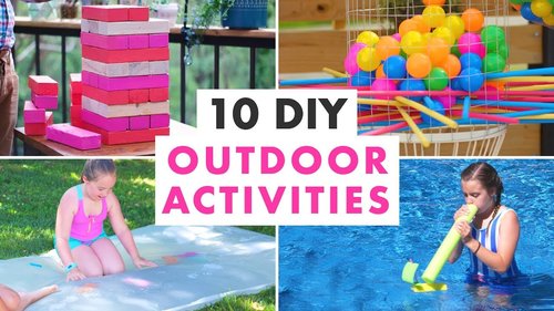 10 DIY Outdoor Activities and Backyard Games - HGTV Handmade - YouTube