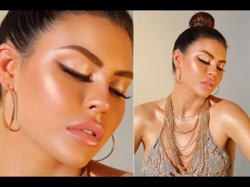 Glass Skin & Natural Golden Makeup Tutorial | Jadeywadey180 - YouTube