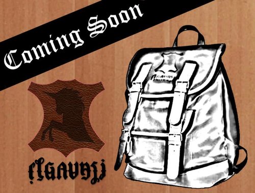 sketch bagpack from lather is commin soon