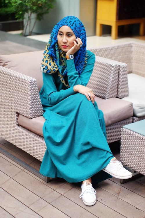 nice .... Cyan the hijab