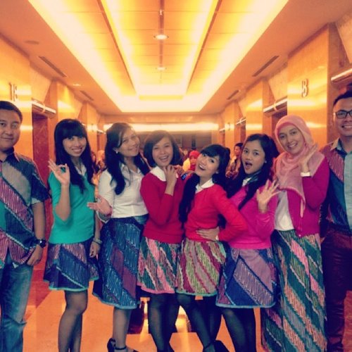 #tbt selamat hari #batik #team #telkomsel #tseljatengdiy #ootd #clozetteid