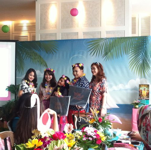 Now happening at Veranda Hotel. 😍😍 Congrats @benefitindonesia for the launching new products Hoola Collection. ❤️❤️ #HooLAID 
#clozetteid #benefitid #benefitindonesia #starclozetter #jakarta #indonesia #beautyblogger #sakuralisha #launchingparty
