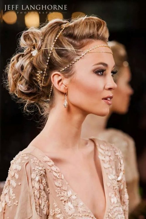 Hair do for wedding inspiration : bohemian look 