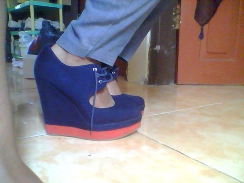 my wedges for campus :)