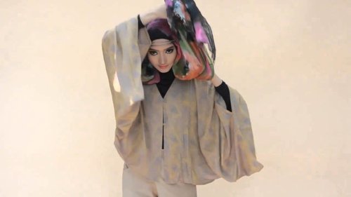 Hijab Tutorial Tie Maroko - YouTube