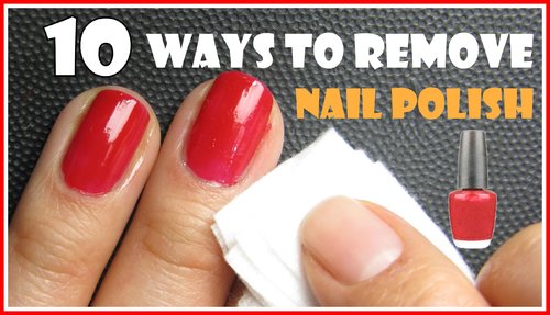 10 WAYS TO REMOVE NAIL POLISH WITH AND WITHOUT REMOVERS | MELINEY HOW TO BASICS TUTORIAL - YouTube
